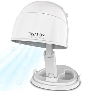 Gorro secador de pelo con capucha iónico TASALON 1875W, secador de pelo portátil para hogar y salón - Imagen 1 de 7