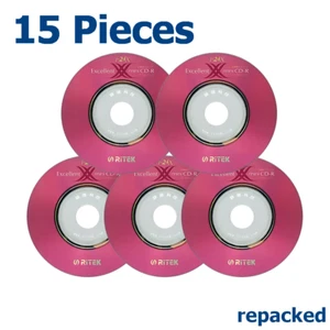 Ritek Mini CD-R 24x 8cm 210 Mo CD vierge disques enregistrables 210 Mo Ritek - 15 disques - Photo 1/1