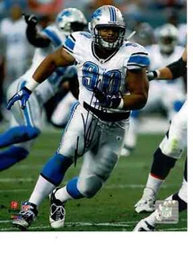 Ndamukong Suh Detroit Lions autographed 8x10 color action photo - Picture 1 of 1