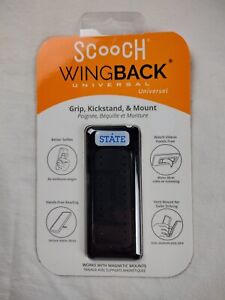 Scooch Wingback Universal Holder Grip Kickstand Mount for Cell Phones Tablets