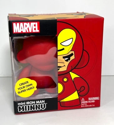 Kidrobot Marvel Mini Munny Ironman Vinyl Figure. DIY Create your own NIB - Image 1 of 2
