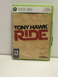 Tony Hawk - Ride (Microsoft Xbox 360, 2009) DISC , Case , Manual Only - No Board - Picture 1 of 4