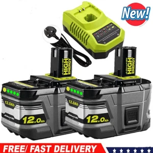 Pack For Ryobi 12.0Ah P108 18V High Capacity Tool Battery Lithium-Ion One Plus - Picture 1 of 29