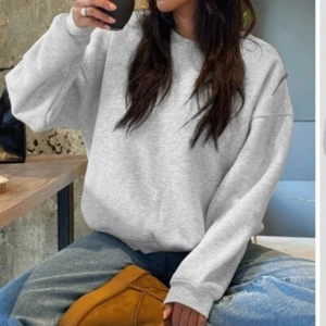 Princess Polly Charolette Crewneck Sweatshirt in Grey - Picture 1 of 6