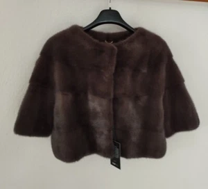 Brand new mink fur jacket - with tags - size IT 42 - Picture 1 of 8