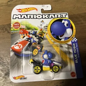 Hot Wheels Blue Yoshi Standard Kart Mario 1:64 Modellauto Kinder Spielzeug OVP - Bild 1 von 4
