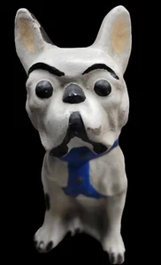 Vintage Concrete French Bulldog Statue Doorstop Very Heavy Great Condition - Picture 1 of 13