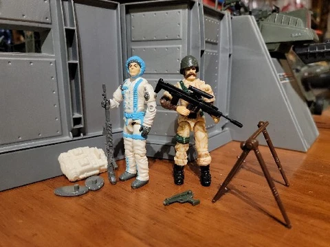 Gi Joe Ambush    Sub-Zero 1990 Lot Vintage Hasbro 3.75 ARAH 80s Toys Cover