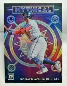 Ronald Acuna Jr.2020 Panini Donruss Optic Mythische Silber Prizm Holo Refraktor - Bild 1 von 2