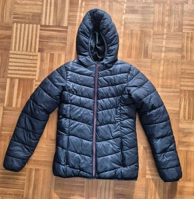 Tolle Here+There C&A Steppjacke Damen schwarz Gr. 176 mit Kapuze - Bild 1 von 4