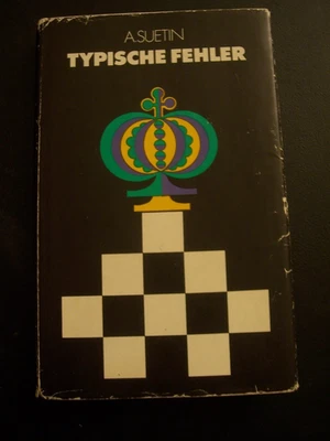 Typical Mistakes by Alexei Suetin (German Chess Book, 1982, Hardcover, Good) - Imagem 1 de 4