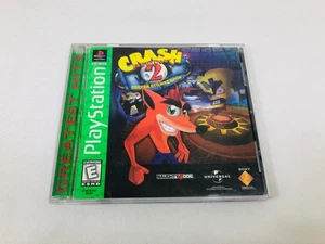 Crash Bandicoot 2: Cortex Strikes Back Greatest Hits PS1 Sony PlayStation 1 CIB - Imagen 1 de 10