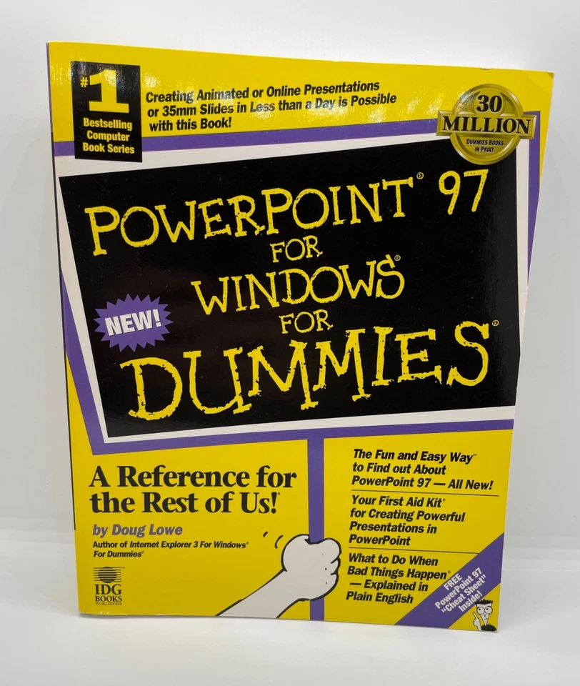 PowerPoint 97 for Windows for Dummies by Doug Lowe - Image 1 of 3