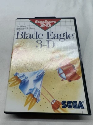 # Blade Eagle 3-D (Sega Master System, 1988) Complete CIB - Image 1 of 3