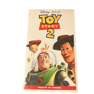 Toy Story 2 VHS Español Spanish Purple Tape Disney Latino - Picture 1 of 12
