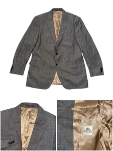 Peter Millar Blazer Sports Jacket Coat Mens 44T 100% Wool 2 Button Front - Picture 1 of 11