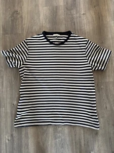 Zara Men’s Striped Short Sleeve T Shirt - XL - Amazing Condition! - Picture 1 of 3