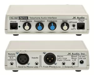 JK Audio Inline Phone Line Patch POTS Telco Audio Send Receive Interface IFB - Picture 1 of 9