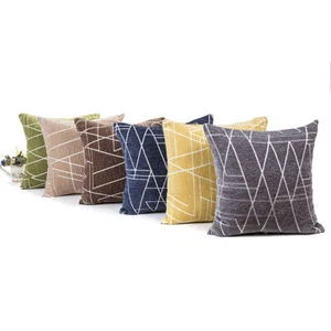 Geometric Decor Cushion Covers Cosy Sofa Pillow Case 45x45 CM - Picture 1 of 18