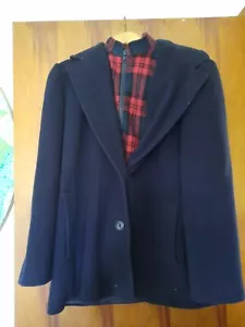 Vintage JG Hook Jacket Pea Coat Wool USA Made Womens Sz med 10 -12. - Picture 1 of 5