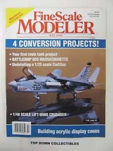 Fine Scale Modeler Magazine July 1992 Derek Brown's A6M2 Zero 1/72 Scale - Picture 1 of 2