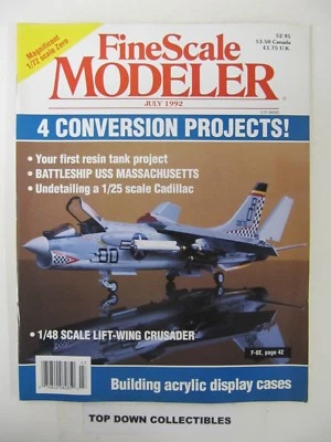Fine Scale Modeler Magazine  July 1992  Derek Brown's A6M2 Zero 1/72 Scale - Image 1 of 2