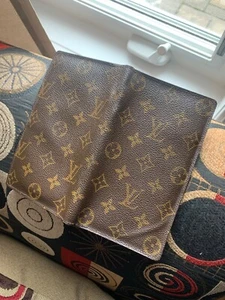 Autentico portafoglio lungo bifold Louis Vuitton Monogram Chequier carte di credito! - Foto 1 di 16