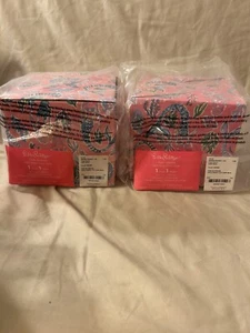 Lote de 2 tazas de café Lilly Pulitzer Mermaid nuevas - Imagen 1 de 5