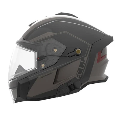509 Delta V Commander Snowmobile Helmet Electric Shield Comms System Black Ops Foto 1 de 4
