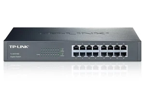 TP-LINK Gigabit Netzwerk-Switch TL-SG1016D, 16-Port - Bild 1 von 3