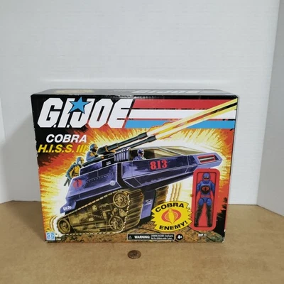 G.I. Joe Retro Collection Cobra H.I.S.S. III W/ Rip It Action Figure 2021 Hasbro - Image 1 of 4