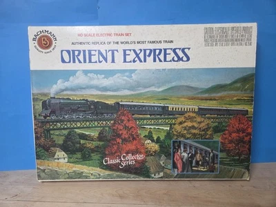 VTG NOS Bachmann 40-0185 Orient Express Train Set Unused Sealed inside box RARE - Image 1 of 4