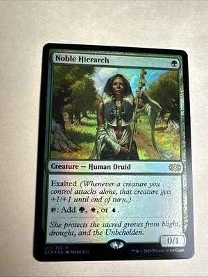MTG NOBLE HIERARCH FOIL EXC - GERARCA NOBILE - 2XM - MAGIC - Image 1 of 2