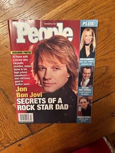 People magazine Jon Bon Jovi November 2002 - Picture 1 of 3