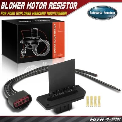HVAC Heater Blower Motor Resistor for Ford Explorer Mercury Mountaineer 07-10 - Imagem 1 de 4