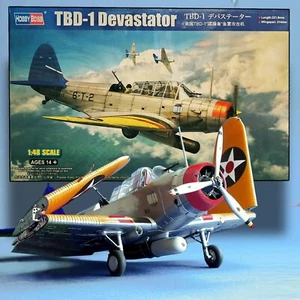 HOBBY BOSS 81783 1/48 TBD-1 DEVASTATOR PLASTIC MODEL KIT  - Bild 1 von 8