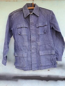 Soviet russian army field blue jacket afganka jeans fabric size 46-4 new - Picture 1 of 11
