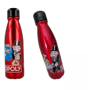Monopoly Aluminum Water Bottle 600ML Aluflasche Turn Lock - Picture 1 of 3