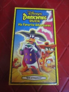 Nascita di Negaduck Disney's Darkwing Duck nuovo con scatola vintage! Film VHS - anni 80 - Foto 1 di 2