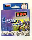 Ybn S8 Cr  S2 - Chrome 8 Speed Chain - Road Bike - Mountain Bike - Bmx - Jump -