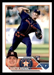 2023 Topps #111 Hunter Brown - Picture 1 of 2