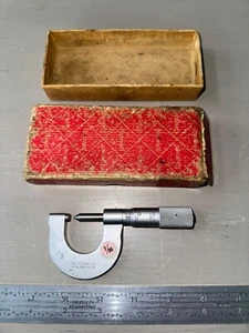 STARRETT SCREW THREAD MICROMETER NO. 575 14-20PP - Picture 1 of 3