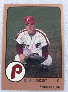 1988 Spartanburg Phillies-ProCards Minor League Baseball Card-Doug Lindsey