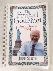 The Frugal Gourmet Desk Diary / Cookbook 1991 Jeff Smith **Buy 2 Get 1 Free** - Picture 1 of 3