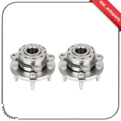 2 Pcs Front Wheel Hub Bearing For Ford Five Hundred Mercury Montego 05-2007 ABS Foto 1 de 4