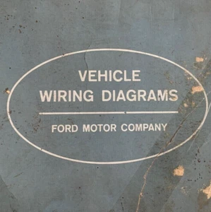 1963 Ford Econoline Van Large Format Electrical Wiring Diagrams Manual - Picture 1 of 1
