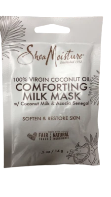 Shea Moisture 100% Virgin Coconut Oil Comforting Milk Mask 0.5oz / 14g Sachet - Image 1 of 2