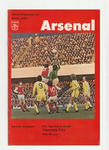 Arsenal gegen Coventry City 1976/77 FA Cup 4. Runde - Bild 1 von 1