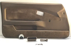 1985-1989 Toyota MR2 AW11 LH Driver Side Door Panel Card Brown Tan Interior OEM - Picture 1 of 23