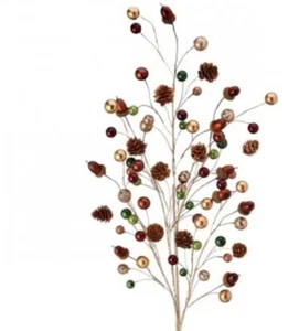 Jewel with Bead Spray Autumn Fall Christmas Home Decoration Halloween Decor 35" - Picture 1 of 1
